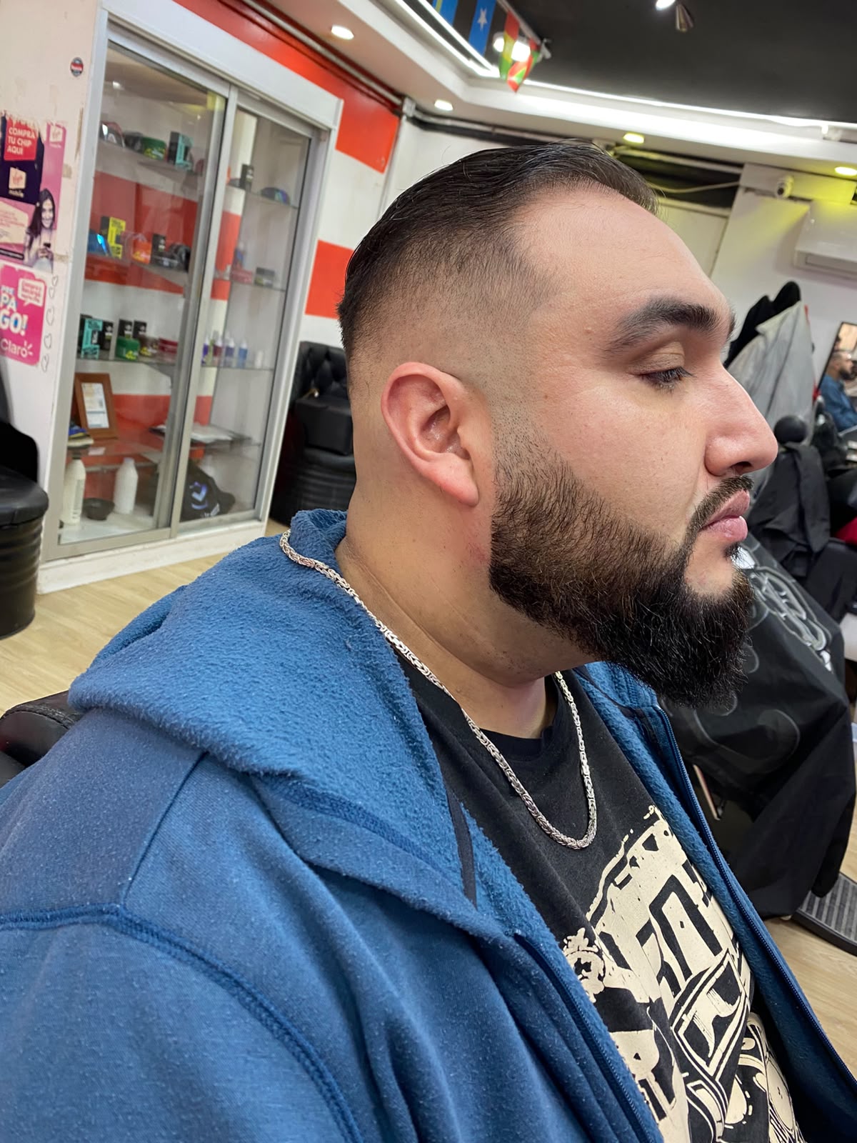 Corte realizado en Barbería California